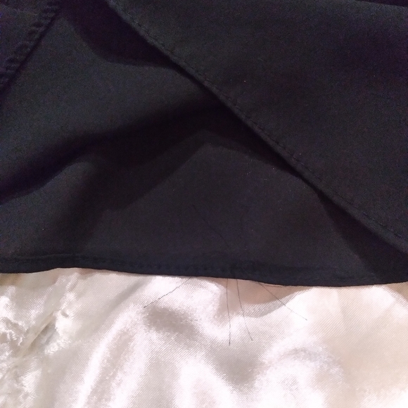 (#67) NY Collections Woman Exclusive of Decorations Black Blouse (Size 2XL) - Picture 3 of 11